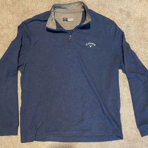 Callaway 1/4 Zip Fleece Pullover Mens M